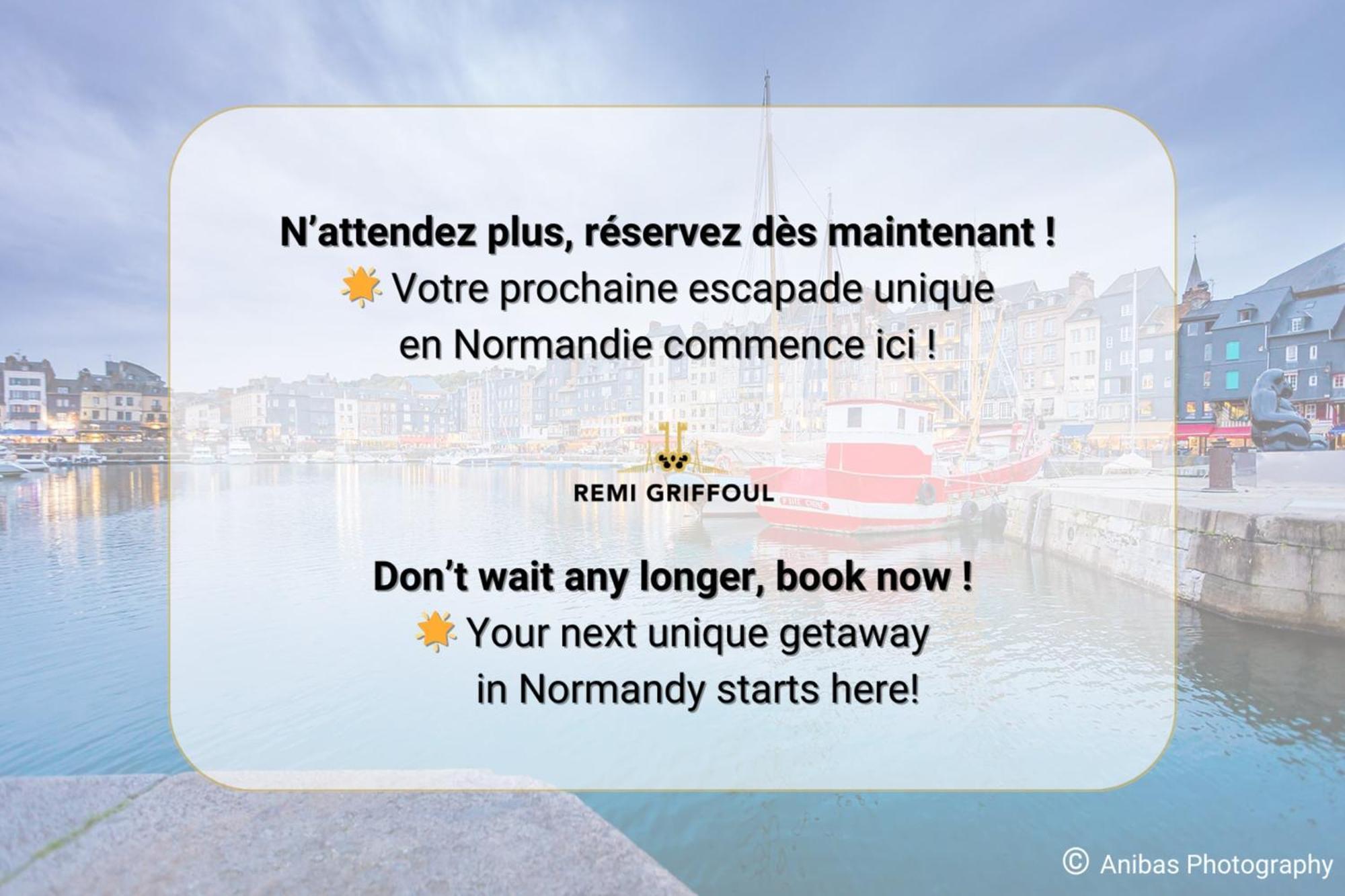 Emeraude Cozy Nest 3 Heart Of Historic District 2 Guests Honfleur Eksteriør billede
