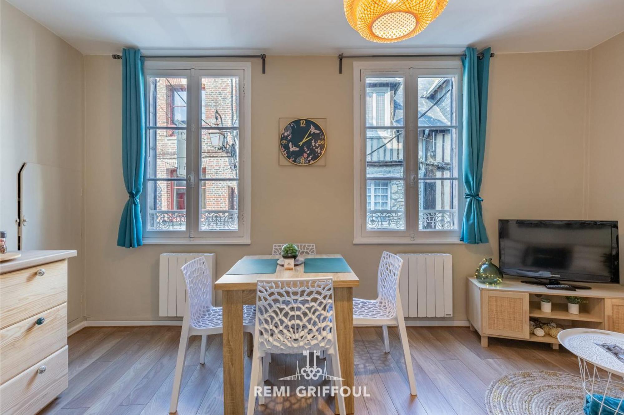 Emeraude Cozy Nest 3 Heart Of Historic District 2 Guests Honfleur Eksteriør billede